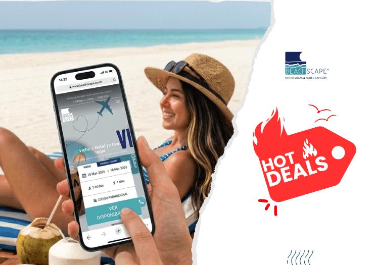 🔥 Hot Deals 2026 | Petit-déjeuner Gratuit + Enfants Gratuits en Tout Compris Hotel Beachscape Kin Ha Cancún 🔥 Hot Deals 2026 | Petit-déjeuner Gratuit + Enfants Gratuits en Tout Compris Hotel Beachscape Kin Ha Cancún